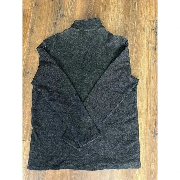 Mens Xl Gray & Black Michael Khors Dress Zip Up Sweatshirt - Picture 2 of 7